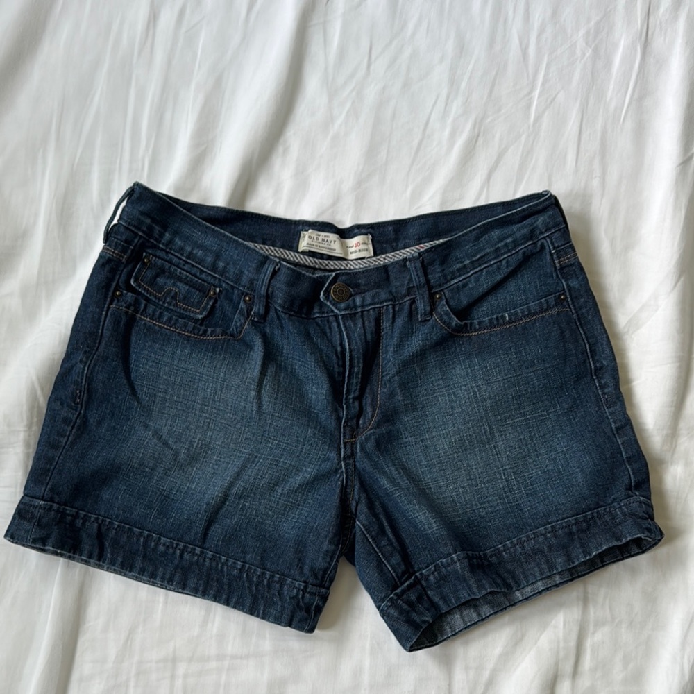 Old Navy Dark Wash Jean Shorts